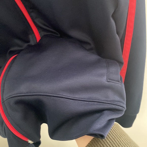 Champion front zipper athletic apparel sweater shirt pockets windbreaker - Picture 8 of 9